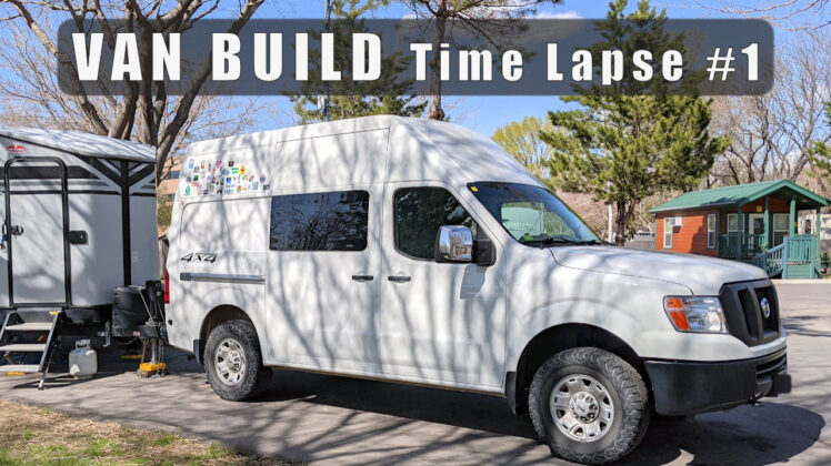 Van Build Time-lapse #1 | Nissan NV3500 Cargo Van / Camper Van