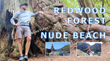 This NUDE BEACH is Stunningly Beautiful + Amazing REDWOOD FOREST